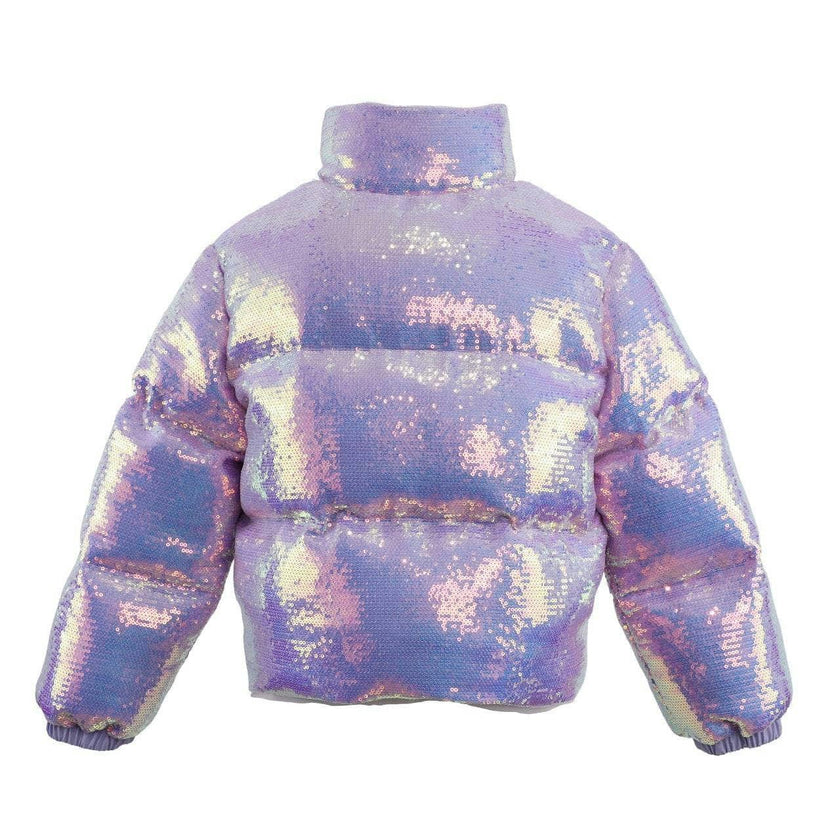 Lavender Shimmer Puffer