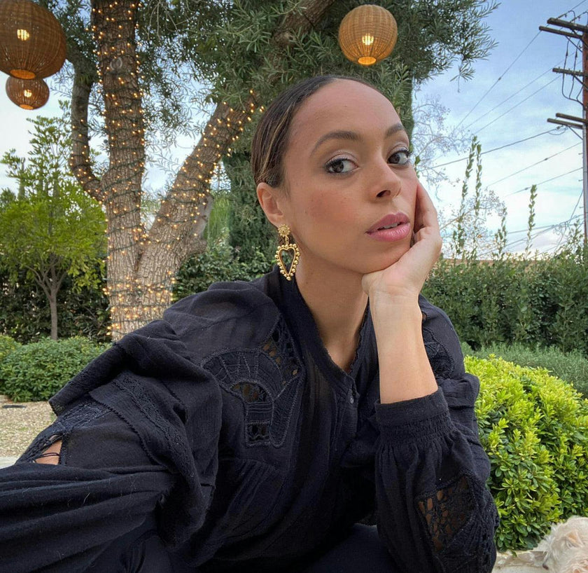 Heart Of Gold Earrings
