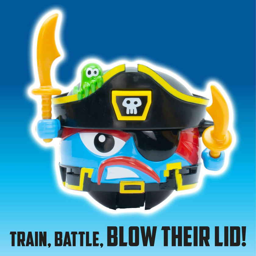 Battle Ballz: Training Pack - Captain Cutlass - Weapon Wielding Toy Pirate
