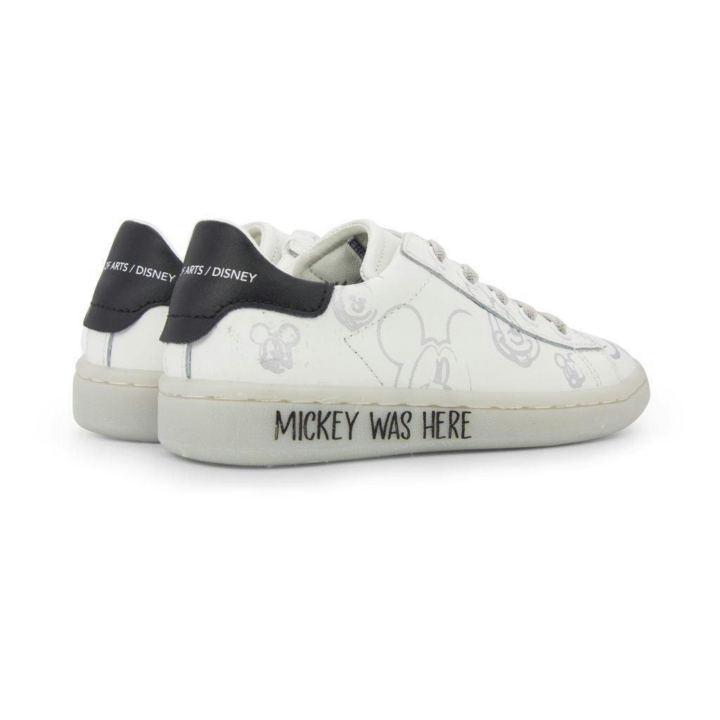 Fainted Silver Mickey Sneakers