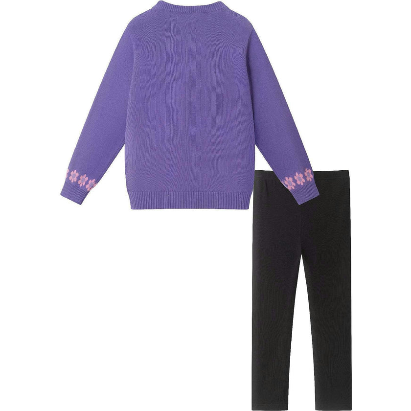 Kids Tunic Length Sweater W/Legging Set