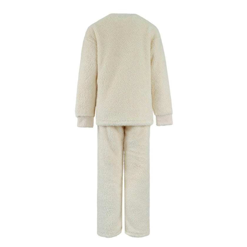 Women's Big Bow Crystal Fuzzy Set