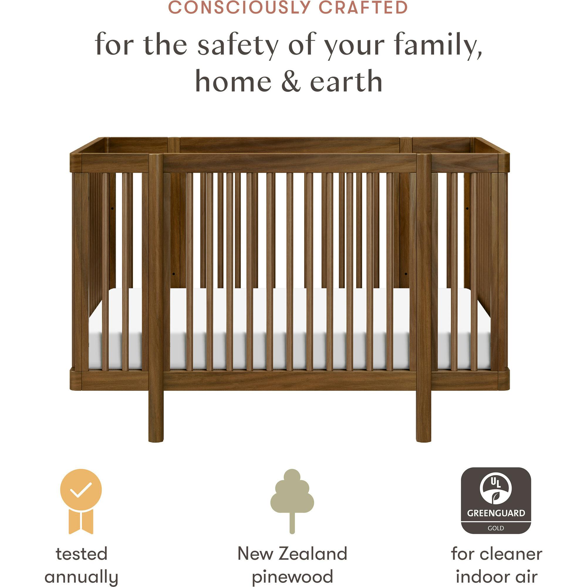 Pogo 8-In-1 Convertible Crib With All-Stages Conversion Kits