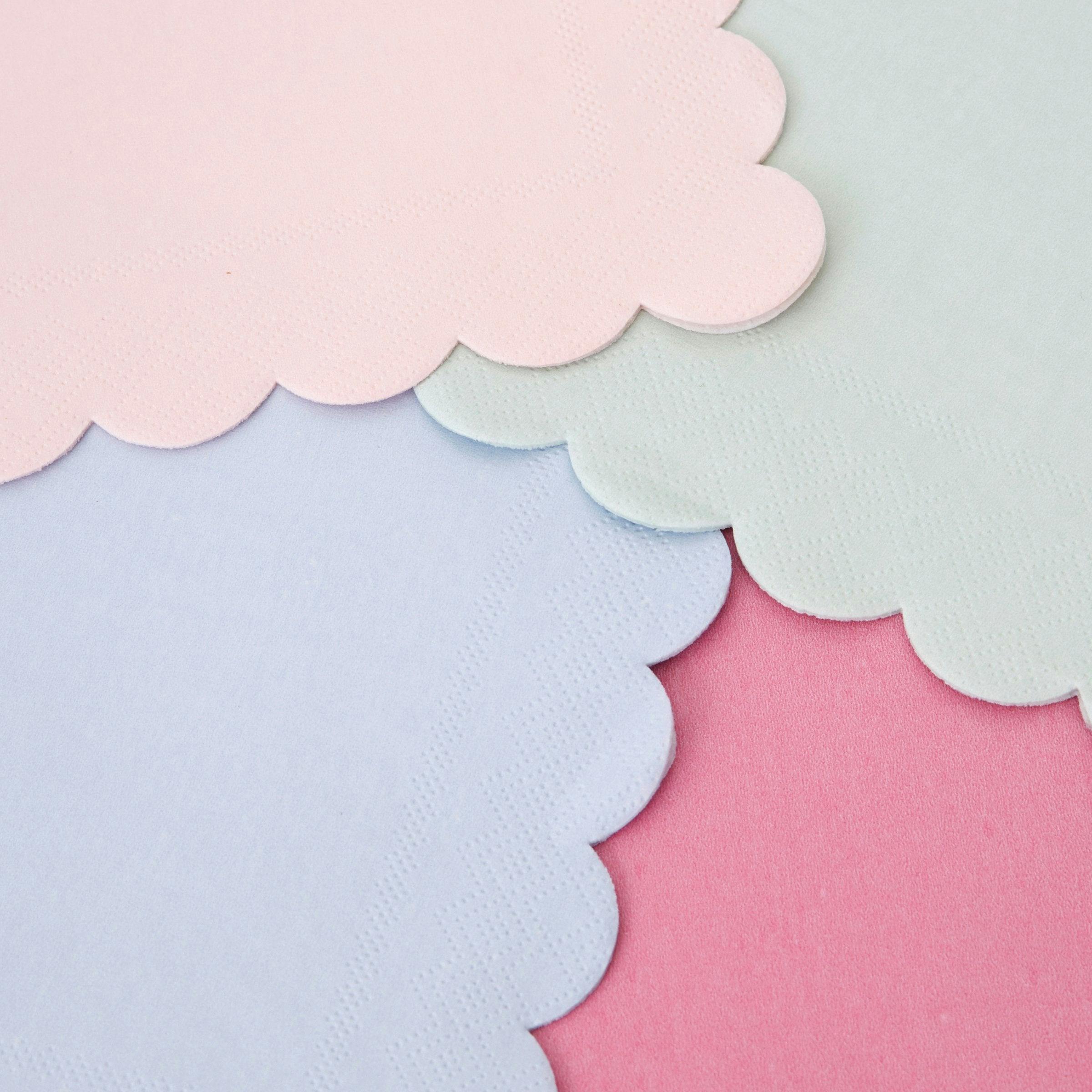 Large Multicolor Paper Napkins