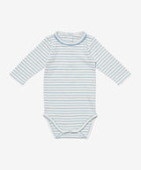 Edward One-piece, Dusty Blue Mini Stripe