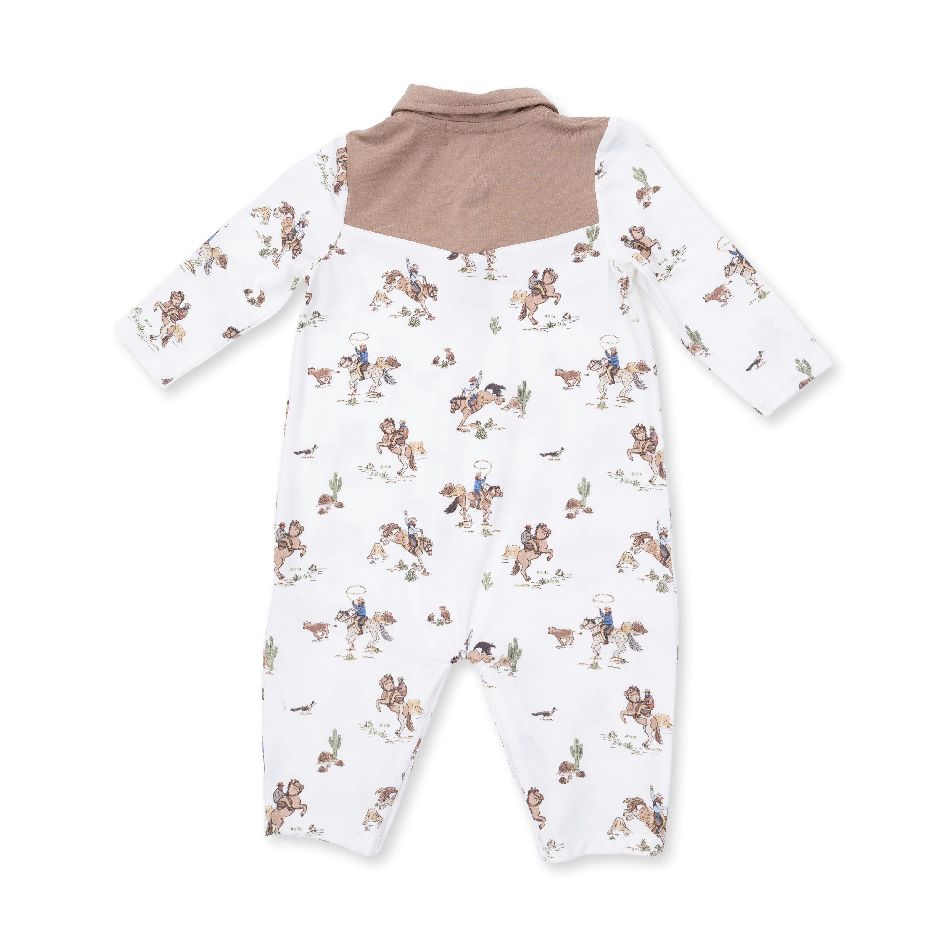 Horse Wrangler - Long Sleeve Cowboy Romper