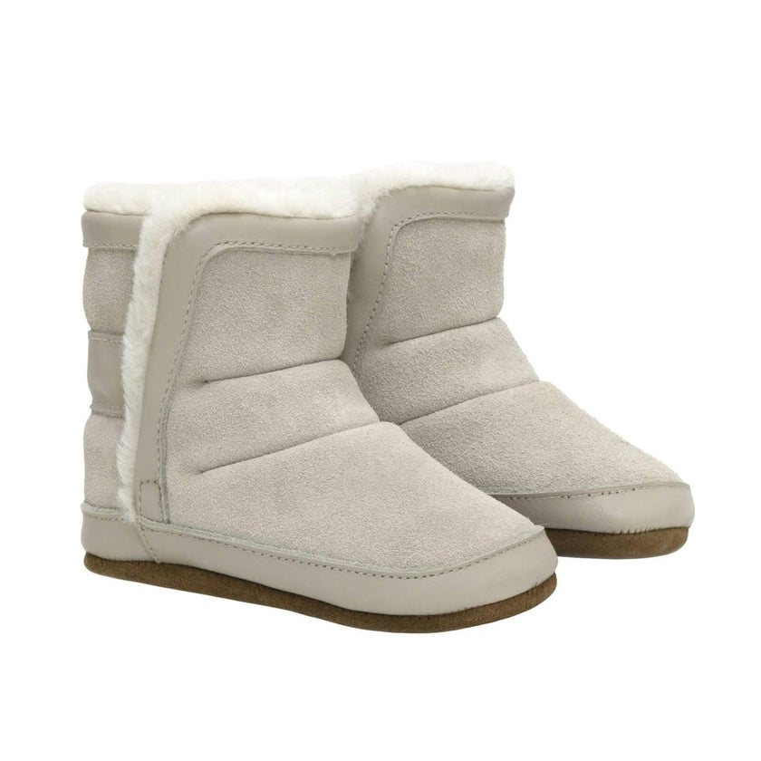 Cozy Cuff Taupe Soft Sole Boot