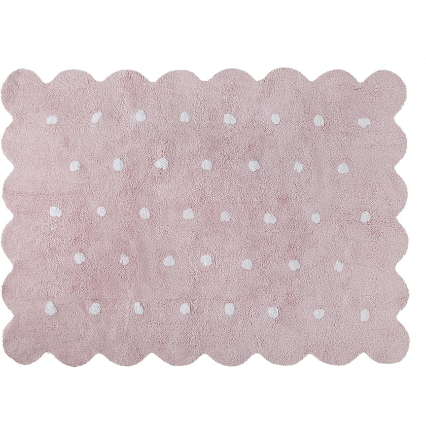 Biscuit Washable Rug