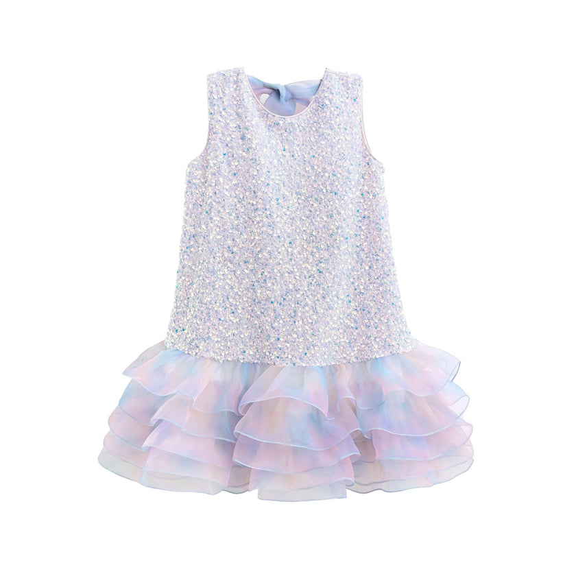 Purple Sparkling Cecilia Dress