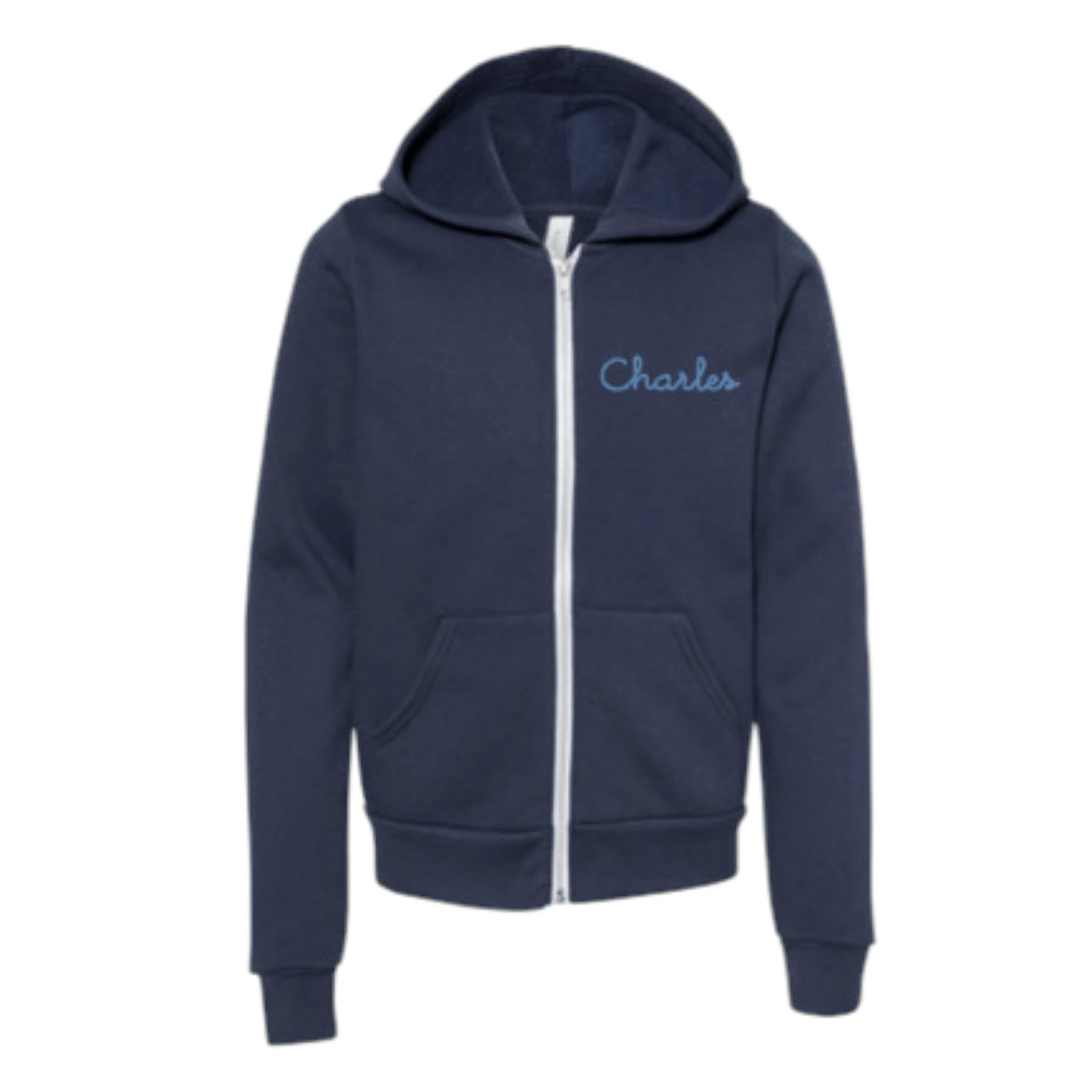 Hooded Zip-up Sweatshirt