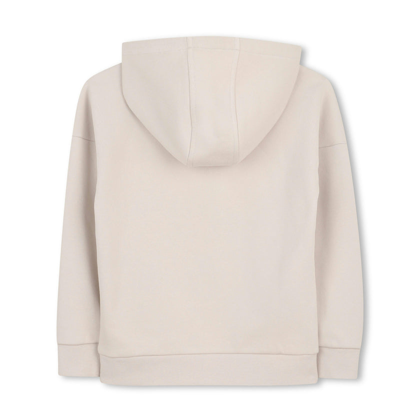 Ivory Logo Hoodie