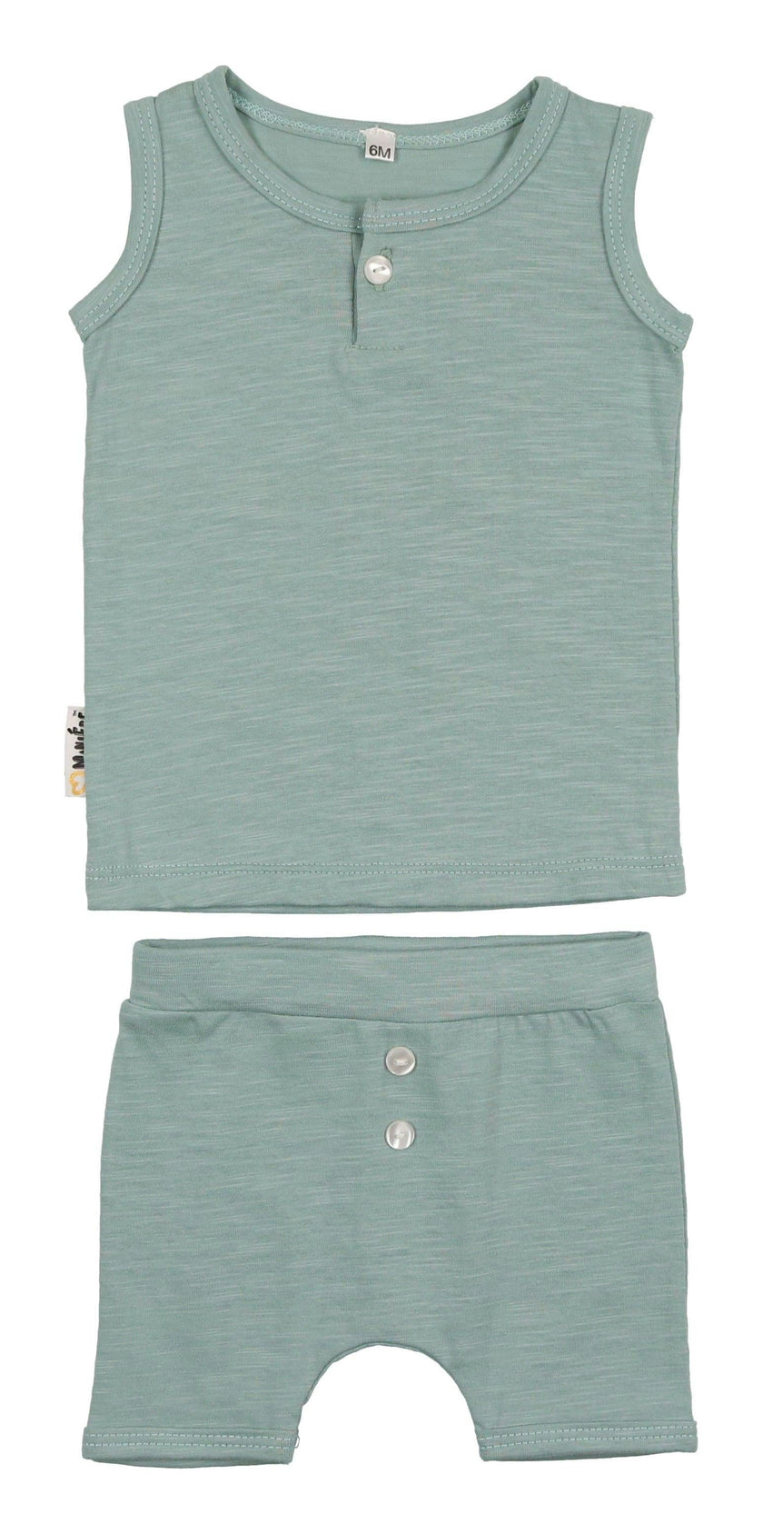 Button Tank & Short Set