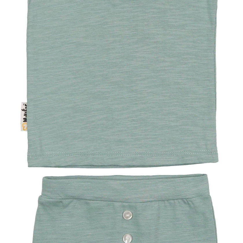 Button Tank & Short Set