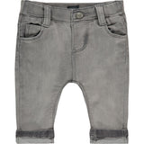 Classic Toned Denim Pants