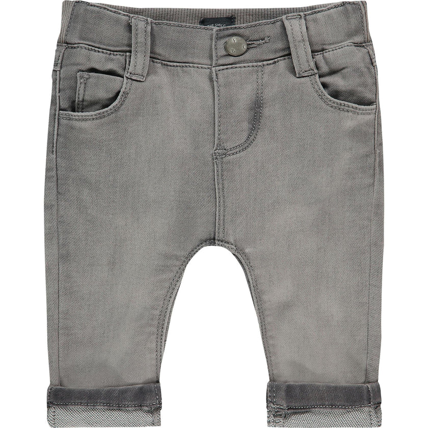 Classic Toned Denim Pants