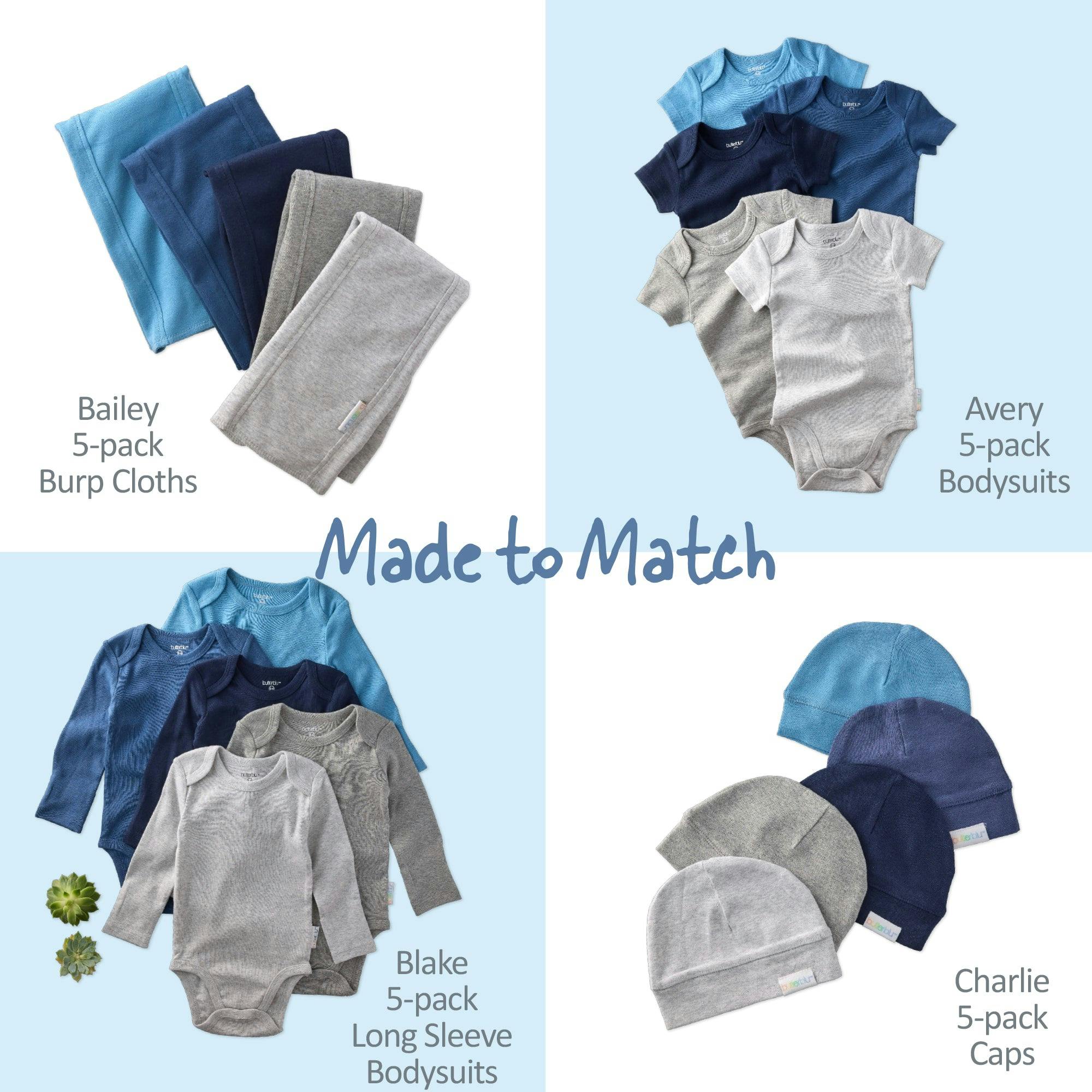 ZURI 5-Pack Baby & Toddler Socks