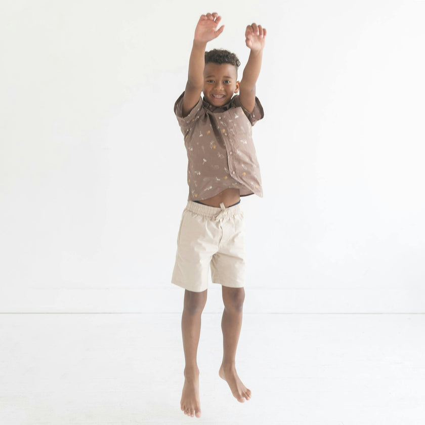 Pull On Straight Shorts