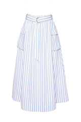 Lizzy Skirt in Heritage Stripe
