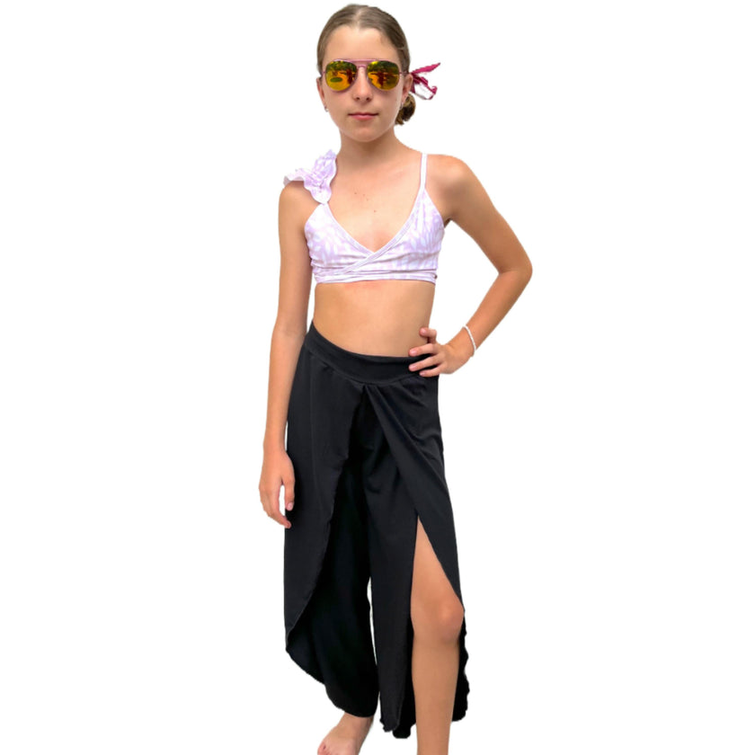 Cover Up Pants - Black