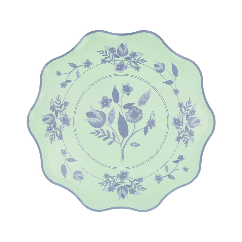 Vintage Botanical Side Plates