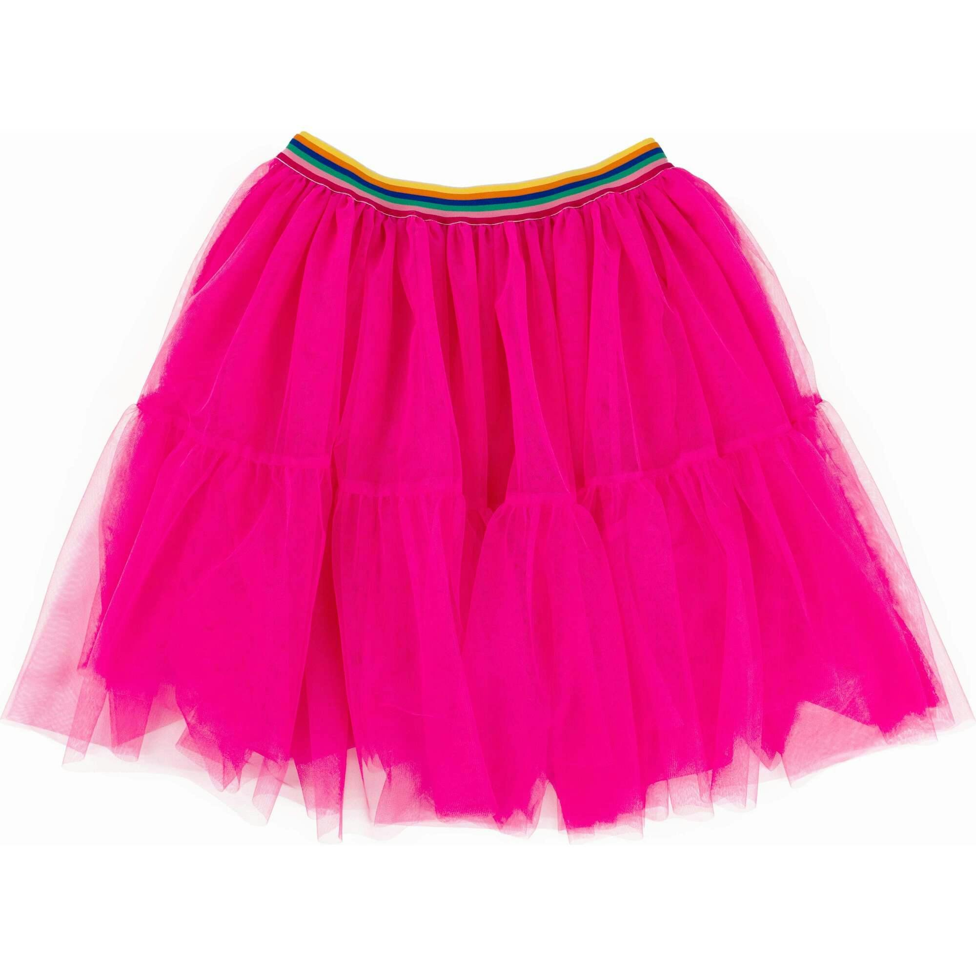 Jr Star Adult Long Pink Glow Skirt