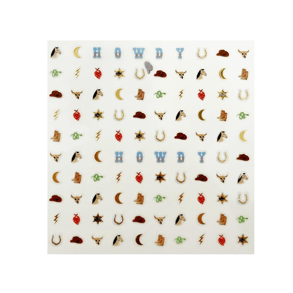 Wild West Nail Stickers
