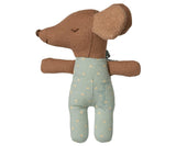 Sleepy wakey baby mouse in matchbox - Blue