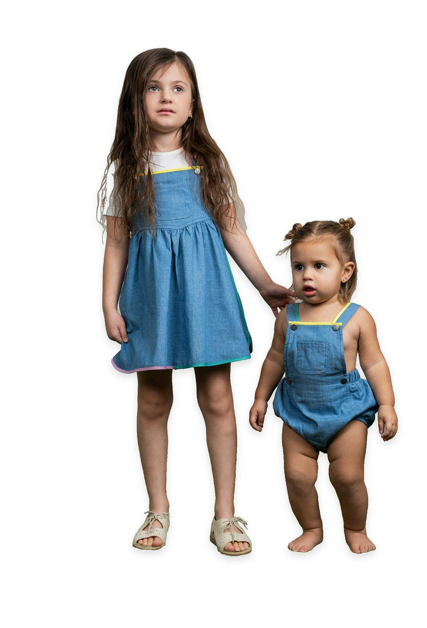 Woven Denim Overall