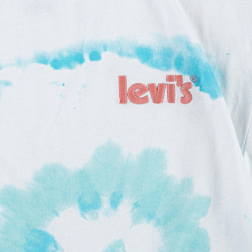 White Tie Dye Logo T-Shirt