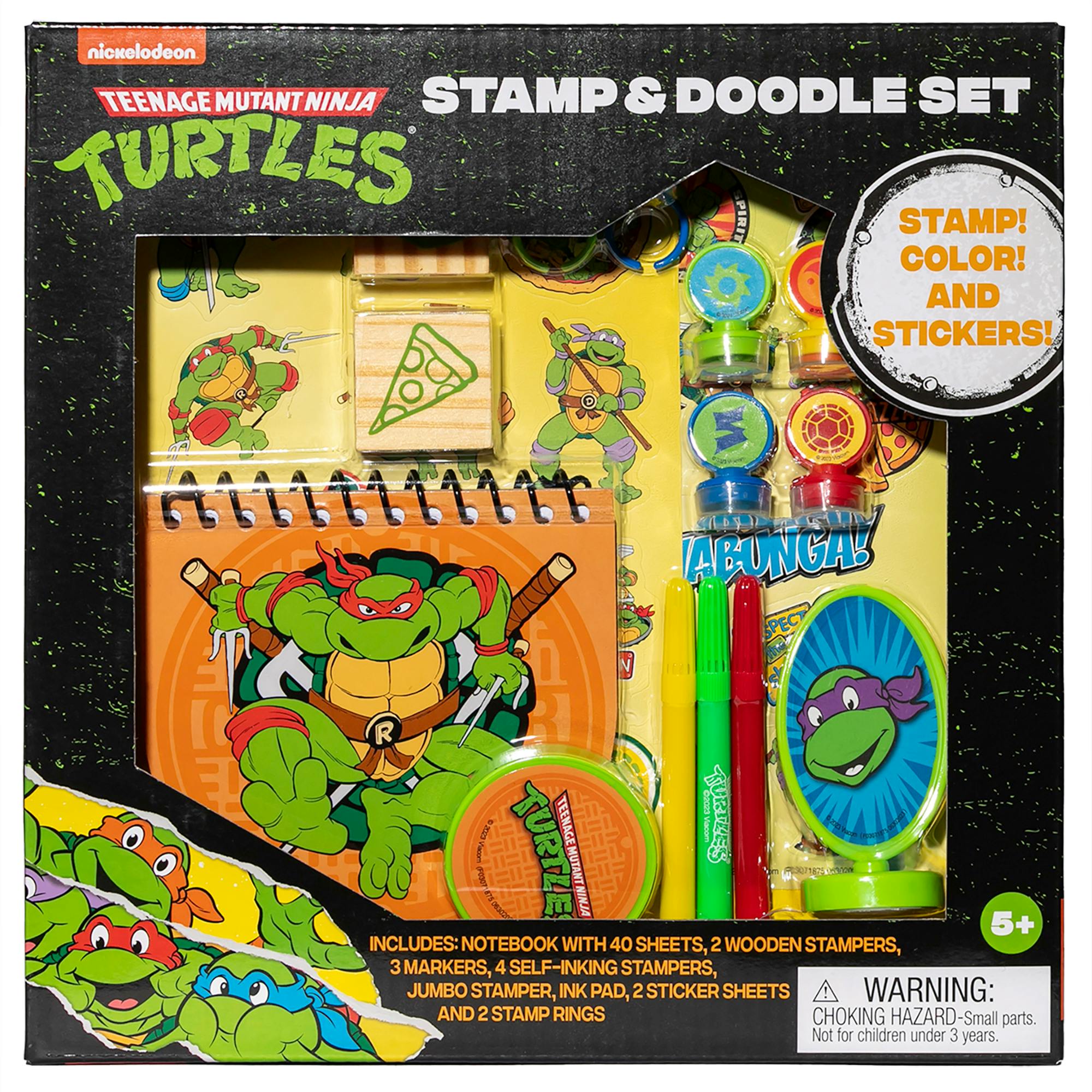 Stamp & Doodle: TMNT
