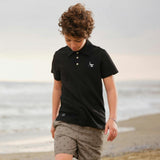 Nasca Gift Box with Curious Dog Embroidered Kids Polo, Book, and Activities