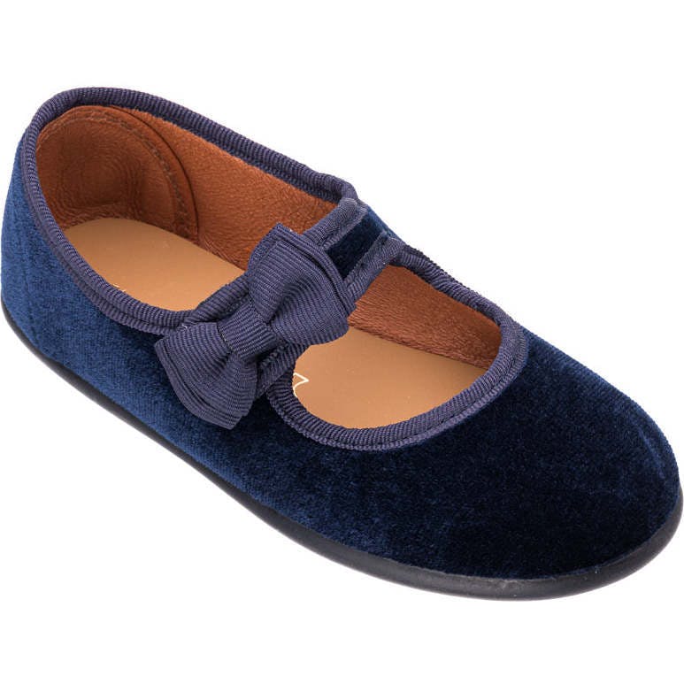 Velvet Bow Mary Jane
