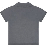 Short Sleeve Ribbed Polo Shirt