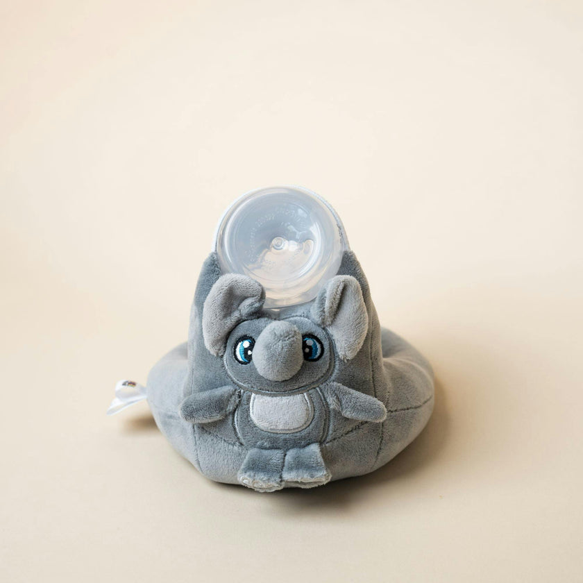 Baby Bottle Pillow Holder For Parents - Elephant
