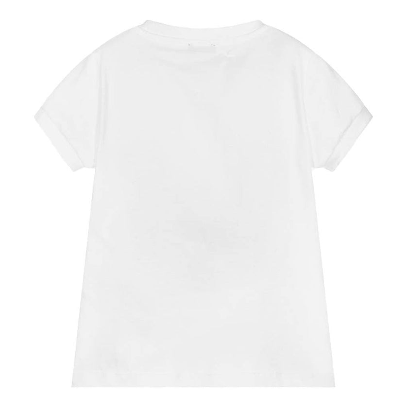 White Tulip Floral Graphic T-Shirt