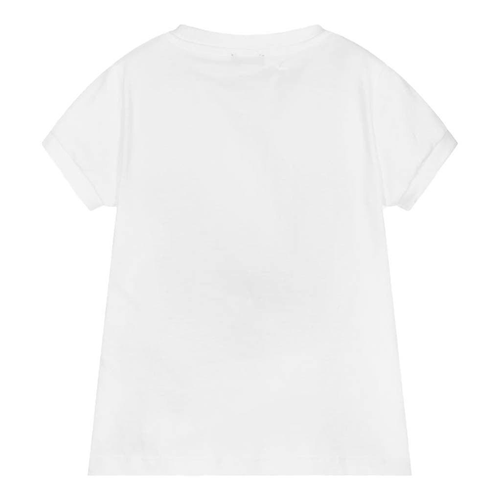 White Tulip Floral Graphic T-Shirt