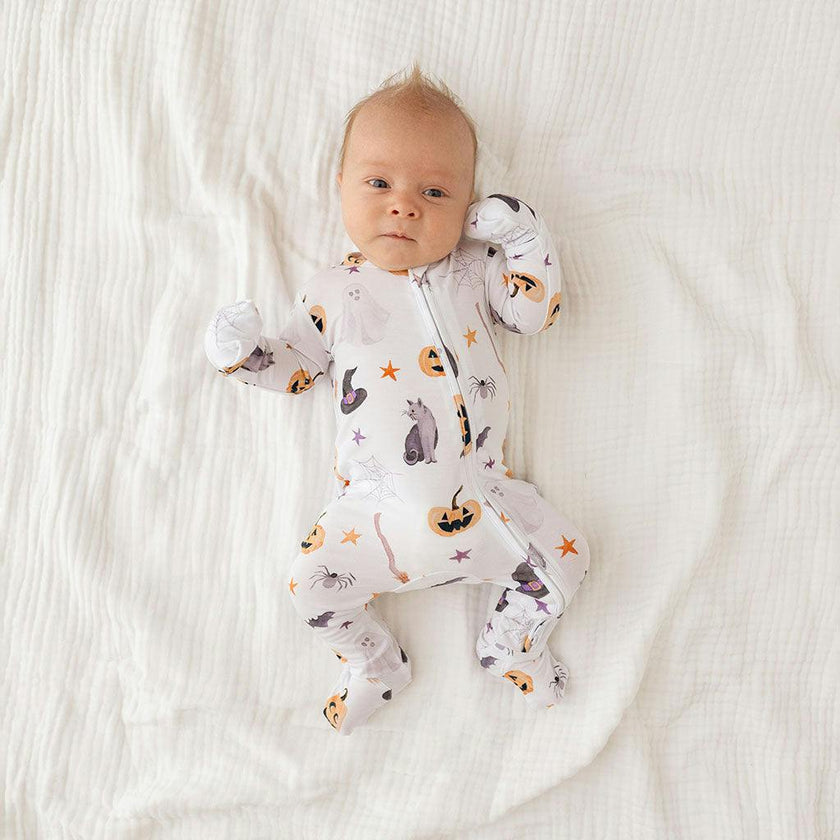 Irving Footie Zippered One Piece