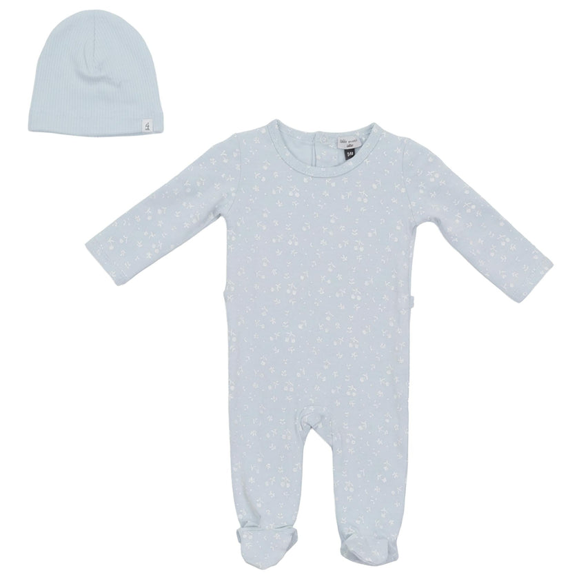 Cherry Leaf Printed Onesie