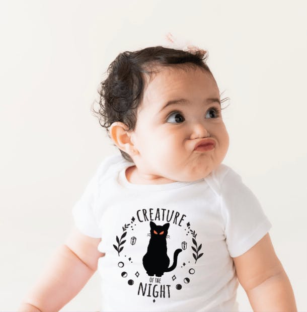 graphic tee | creature of the night