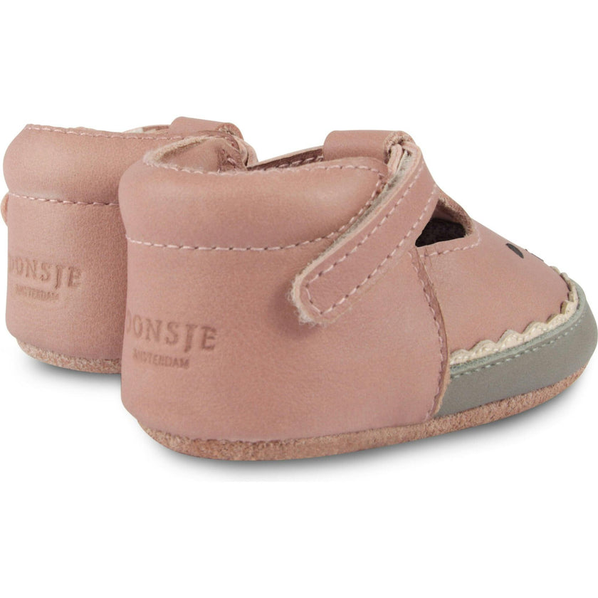 Nanoe Watermelon Classic Leather T-Bar Shoes