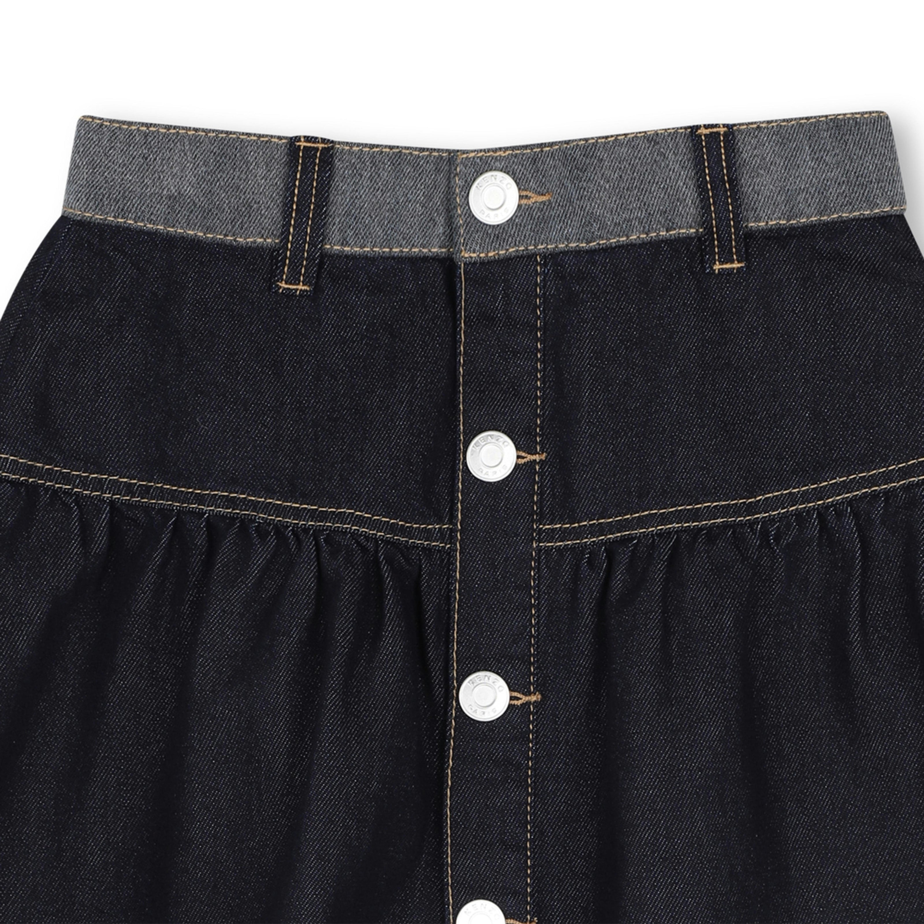 Blue Denim Skirt