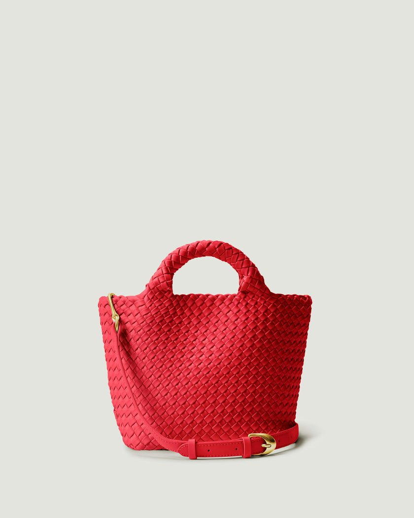St. Barths Small Tote | Cerise