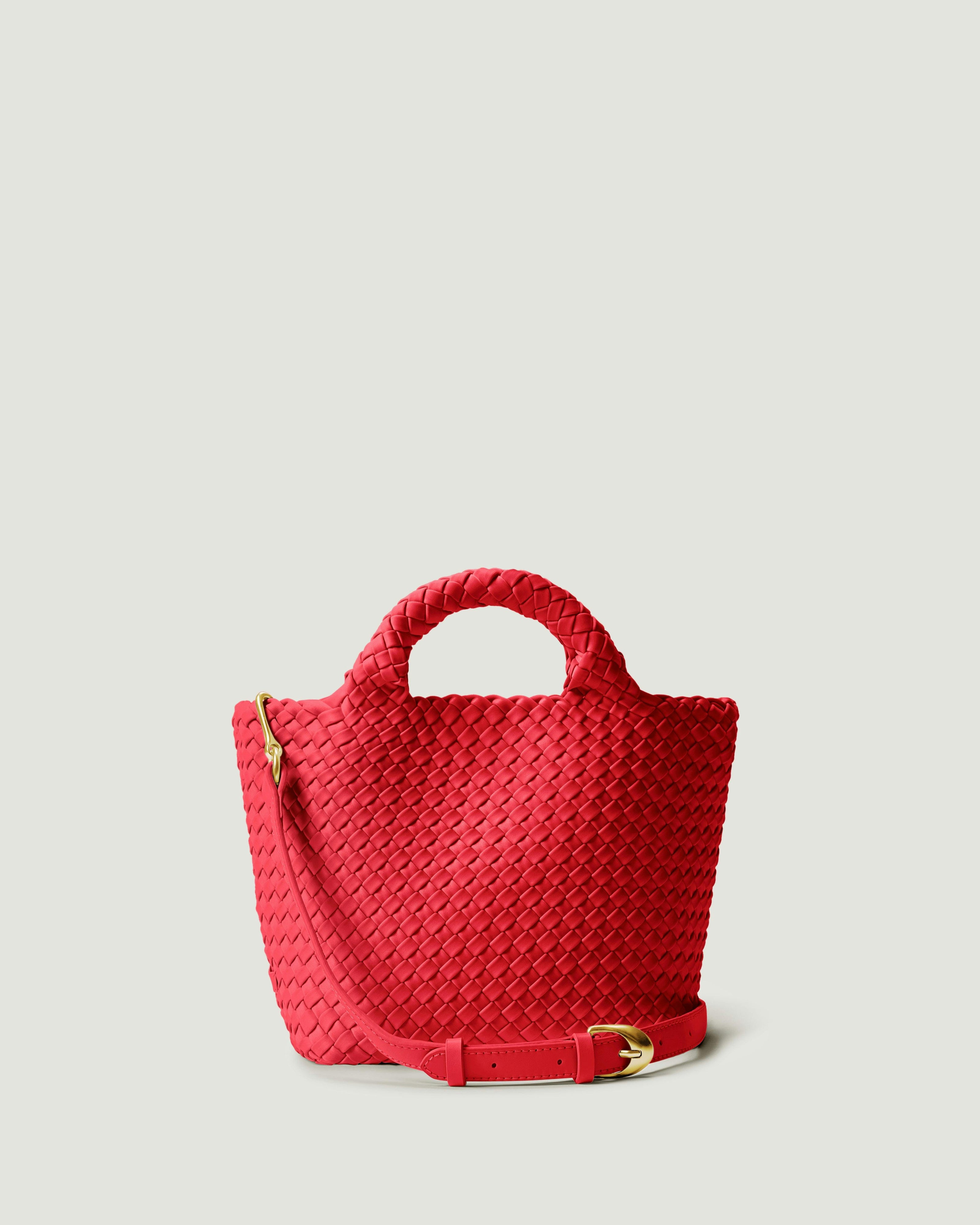 St. Barths Small Tote | Cerise