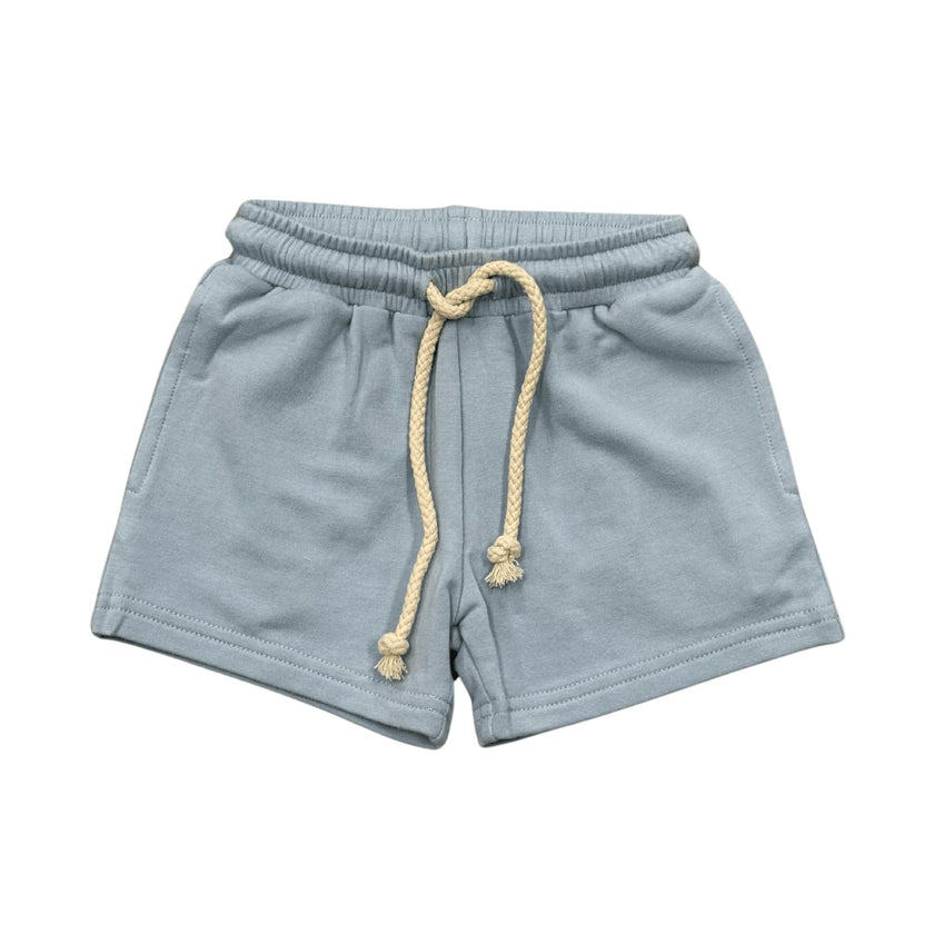 Boys Everyday Shorts in Dusty Sky Blue