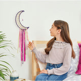 DIY Lunar Dream Catcher With Lights