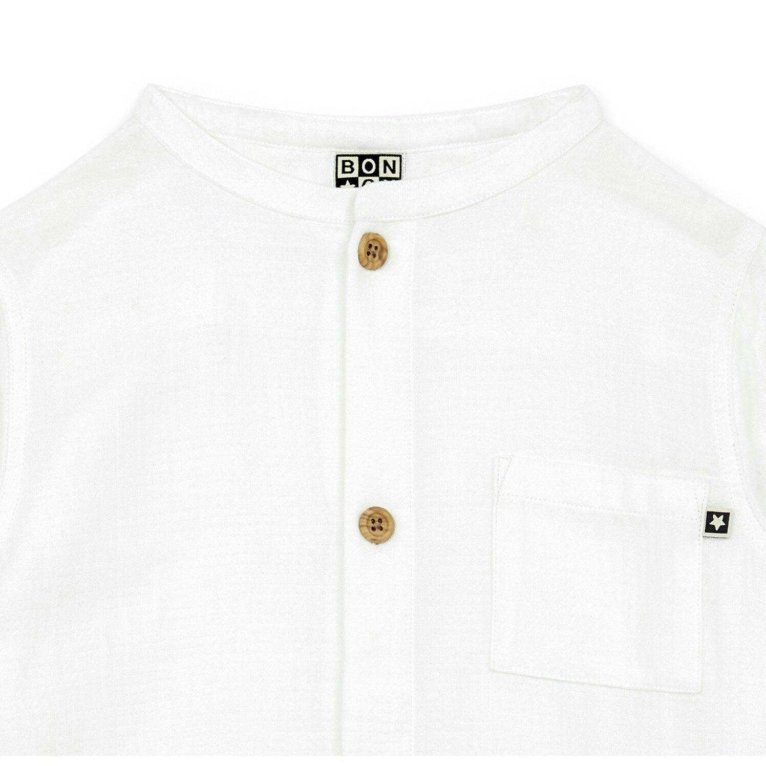 BONTON Internet Button-Down Shirt - White
