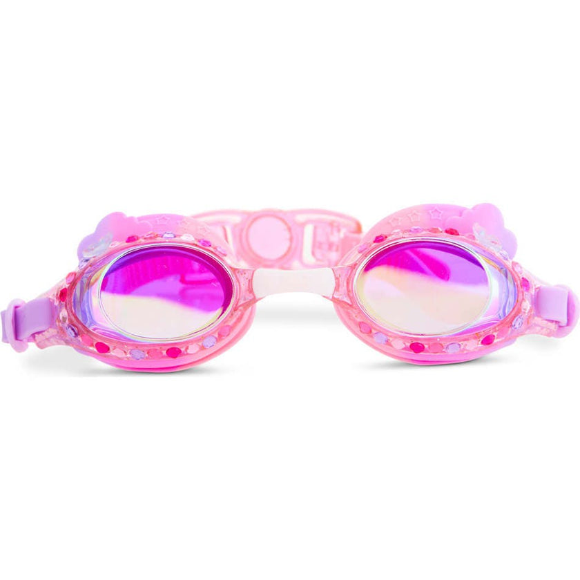 Floating Fuschia Rainbow Youth Swim Goggle