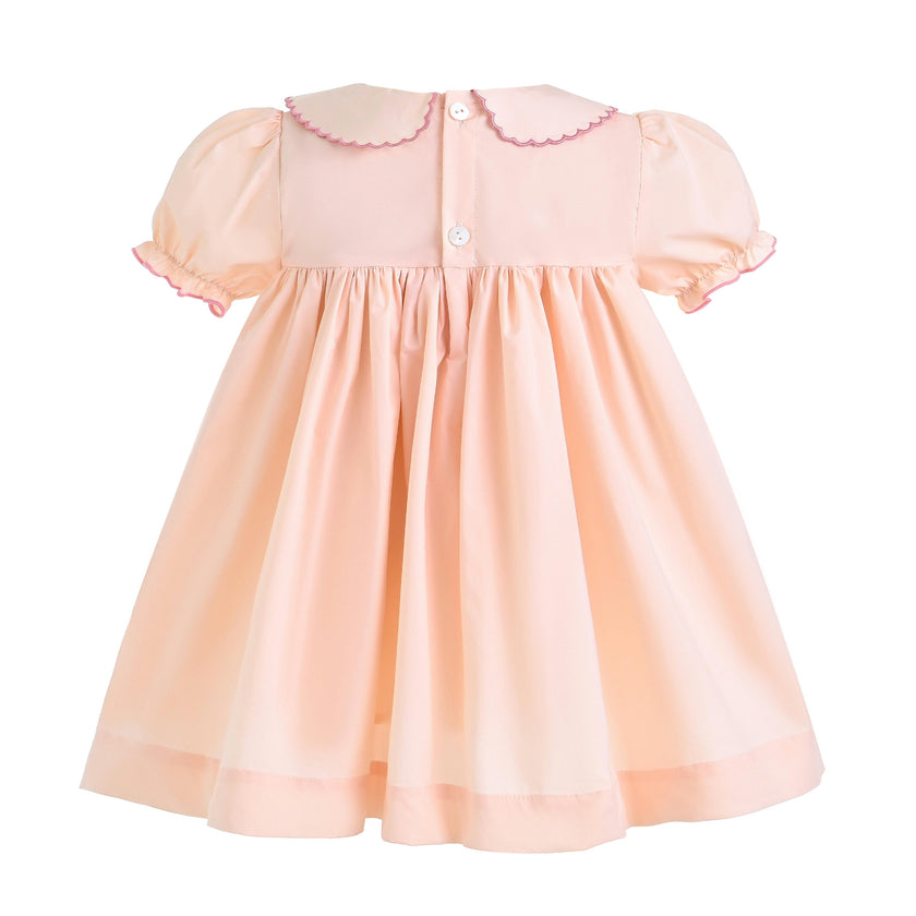 Light Pink Arlette Smocked Dress
