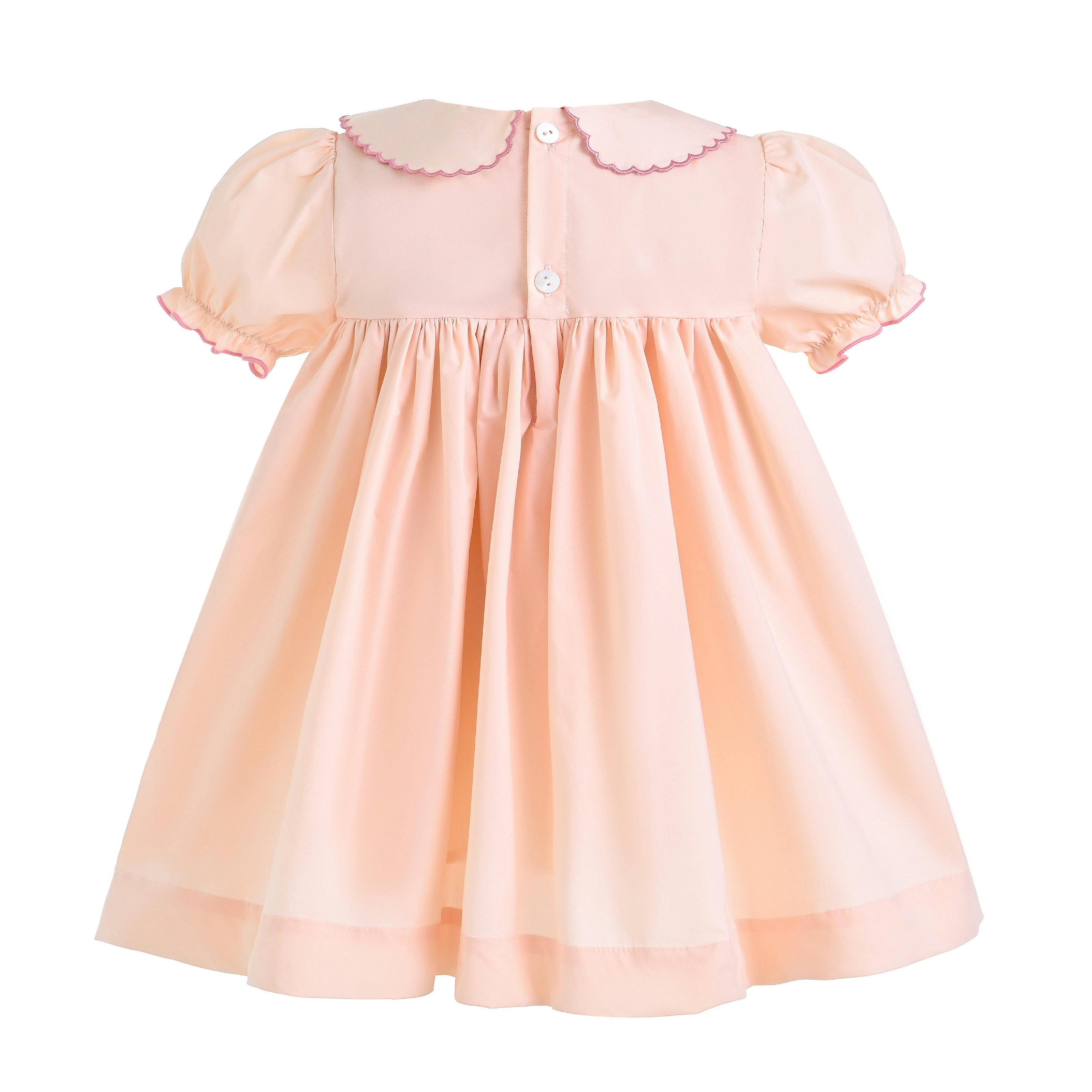 Light Pink Arlette Smocked Dress