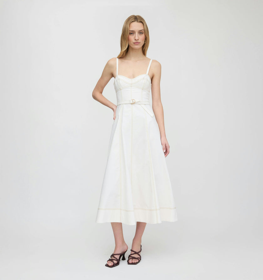 The Fiona Dress - Off White